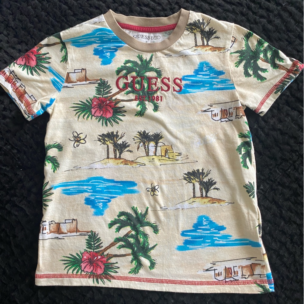 Guess T-shirt, girls/boys, size 7